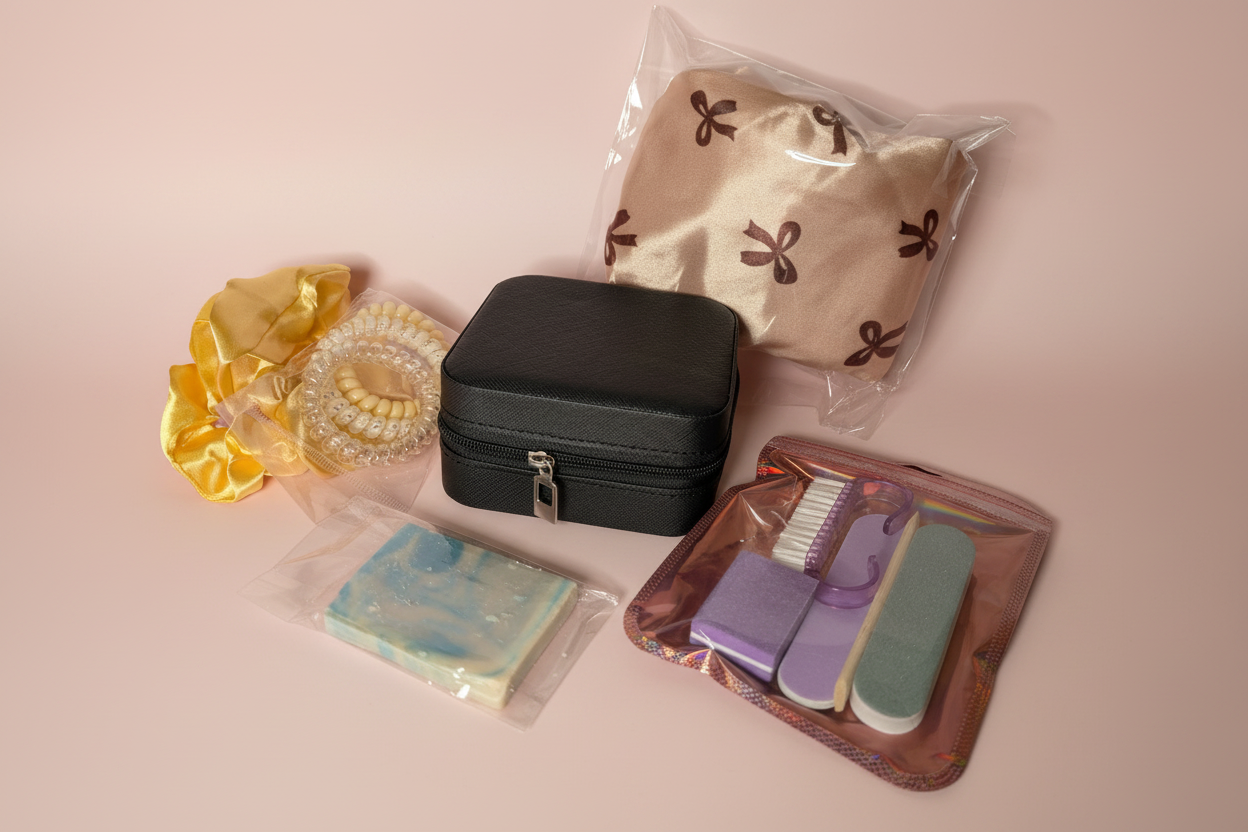 Image 2 - Satin Pillowcase & Travel Set