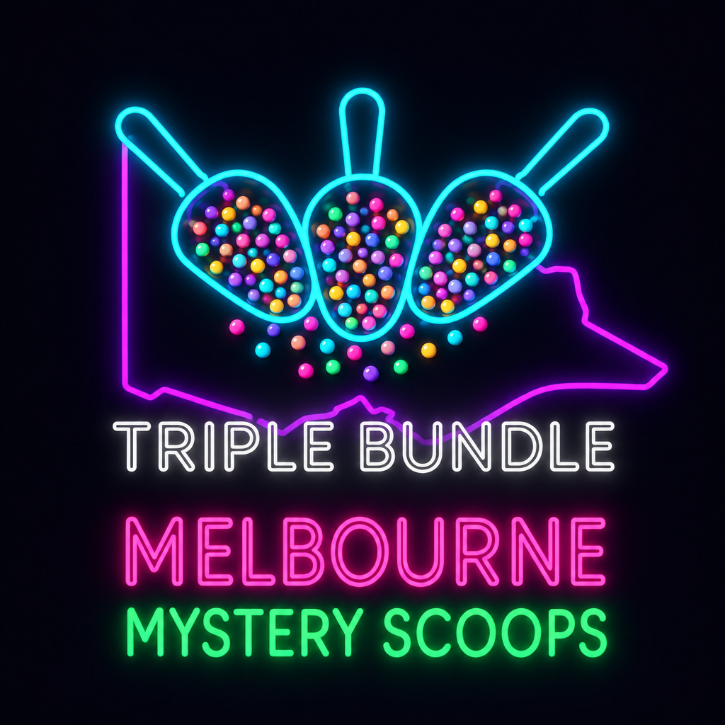 Refined Triple Bundle with three handled scoops